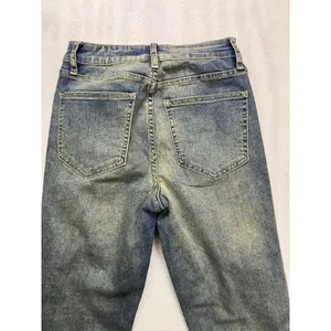 Ashley Mason‎ Flare Jeans Womens 1/25 Blue Rhinestone Embellished Y2K thumbnail 11