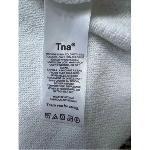 TNA Aritzia Sweatfleece Terry Fleece Perfect Fit Crew Neck Pullover Sweatshirt M thumbnail 8