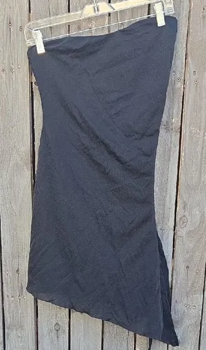 Nwt Princess Polly Black Strapless Dress Size 6 thumbnail 1