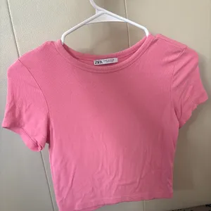 Pink ZARA Crop Top thumbnail 2
