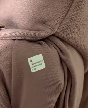 Lululemon Scuba Hoodie Jacket Zip-Up ColourRose Blush thumbnail 3