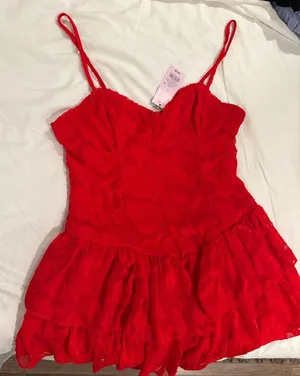 Wild fable red dress thumbnail 1
