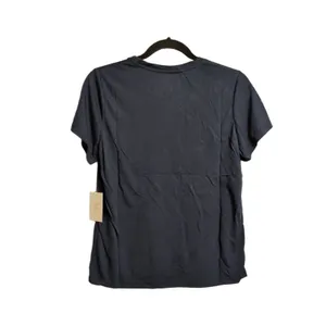 NWT Andie The Classic Tee Blue Sustainable Made In USA Crew Neck Casual M thumbnail 2