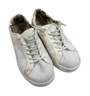 Hey Dude Karina Natural Coconut White Canvas Sneakers Womens 6 thumbnail 1