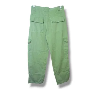 NEW Billabong Green Walk Along Relaxed Cargo Cotton Twill Comfy Pants Size 26 thumbnail 7