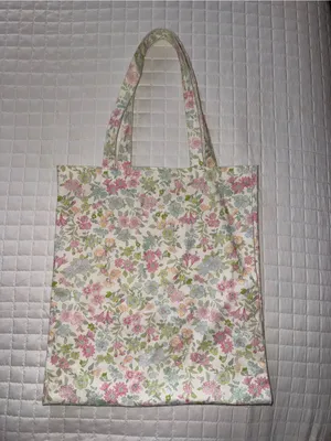 LoveShackFancy Pastel Floral Tote thumbnail 2