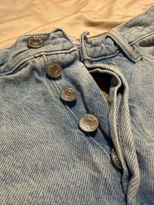 PacSun Shorts High-Rise Jean Distressed relaxed fit thumbnail 2