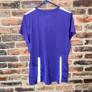 Under Armour Purple Power Alloy Short Sleeve Training Tee Women's Size Large thumbnail 6