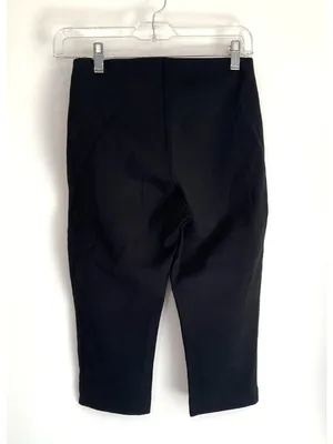 Everlane The Dream Capri in Black XXSmall New Womens Cropped Pants thumbnail 6