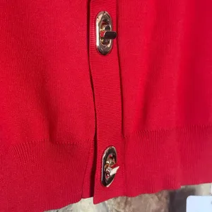 Commense Effortless Collared Top size small Red thumbnail 4