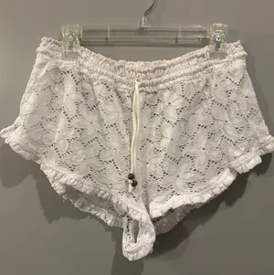 Victoria’s Secret Crochet Lace Swim Cover Up Shorts thumbnail 1