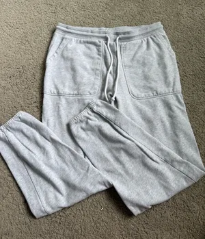 American Eagle Outfitters Light Gray Women's Jogger Pants thumbnail 1