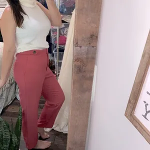 Ann Taylor size 8 coral trousers slacks thumbnail 2