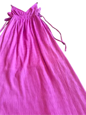 Taylor Sleeveless Maxi Dress Orchid Purple Side-Slit Pockets Size XS Women's thumbnail 6