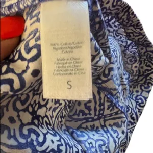 Oscar de la Renta Two Piece Pajama‎ Set White thumbnail 9
