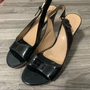 Franco Sarto Black Tan Heels; Size 9.5 Women’s thumbnail 10
