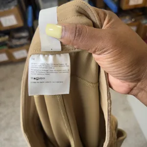 Lululemon Women Pants 14 Tan Softstreme Relaxed High Rise Drawcord Trousers thumbnail 10