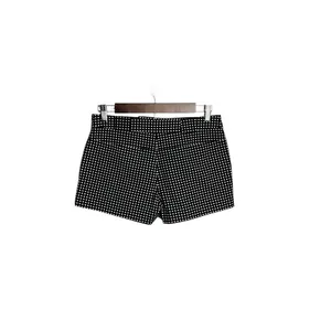 Kate Spade‎ Saturday Gingham Trouser Shorts Size 0 Black White Check thumbnail 3
