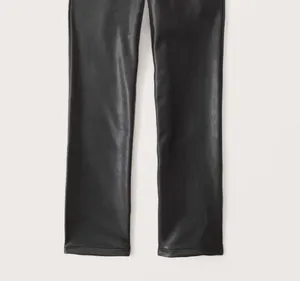 AF Curve Love Vegan Leather 90s Straight Pant thumbnail 4
