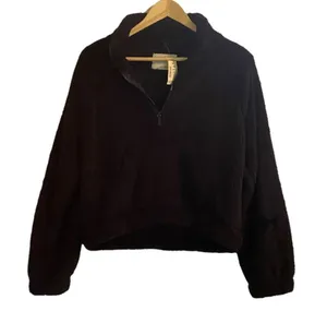 •Aero cropped half zip fleece NWT• thumbnail 9