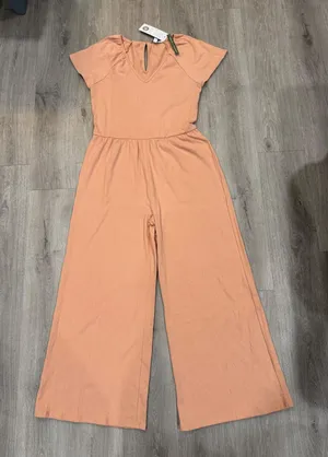 Threads 4 Thought Peach Wide Leg Jumpsuit XL Boho Lounge Romper thumbnail 1