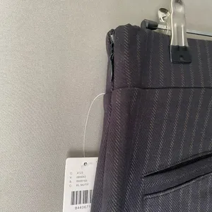 Anthropologie‎ Sanctuary sz L black pin stripped dress pants thumbnail 10