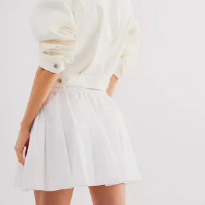 Free People Gaia Skirt in Optic White - S - NWT thumbnail 3