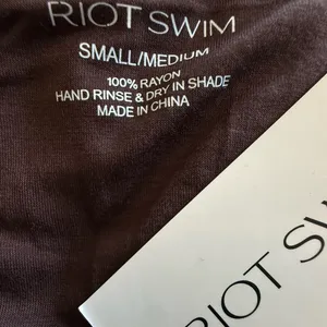 NWT Riot Swim Monroe Side Split Maxi Dress Cover Up Size Small/Medium thumbnail 4