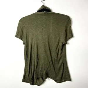 Forever 21 Front Wrap Green Top Women’s Size Medium‎ thumbnail 6