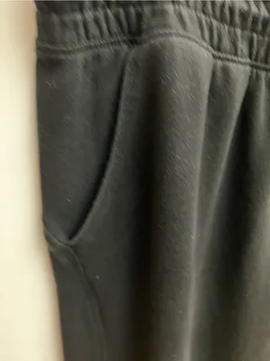 FLX Women’s Black Wide Leg Sweatpants XL Drawstring Athleisure Pants thumbnail 2