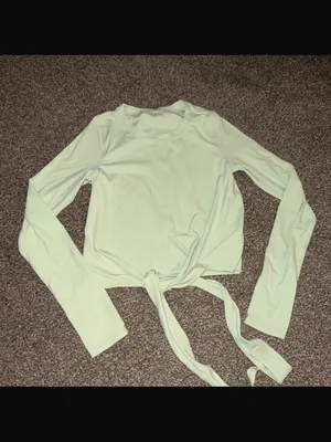 Lululemon Time to Restore Nulu Long Sleeve Shirt Silver Blue thumbnail 2