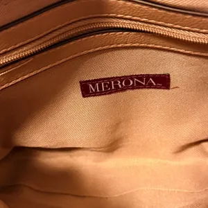 Merona‎ Brown Purse nwot thumbnail 6
