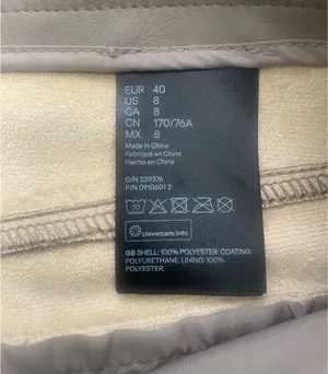 H&M Soft Faux Leather Pants thumbnail 4