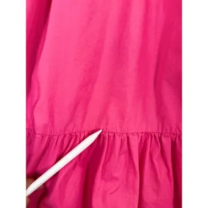 Love The Label Dress Pink Poppy Mini Smocked Flutter A Line Barbiecore Small thumbnail 4