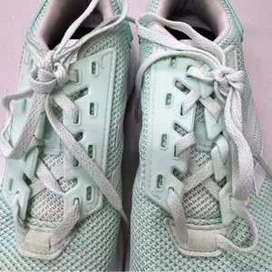 Adidas Duramo Mint White Running Shoes Sneakers Womens 8 Classic Athletic thumbnail 9