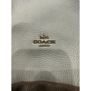 Coach Elle Hobo Colorblock Leather Shoulder Bag Chalk‎ Taupe Black 3154 thumbnail 5