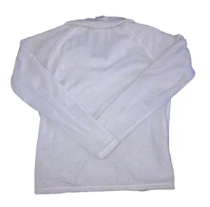 White Fuzzy Quarter Zip thumbnail 2