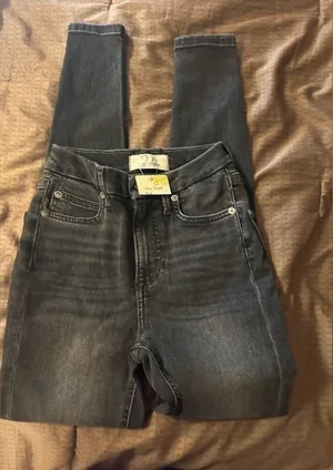 Free people Montana denim skinny jeans thumbnail 1