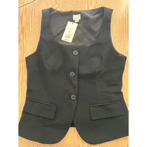 New Women's A New Day Vest Polyester Some Stretch Black Size Xs thumbnail 3
