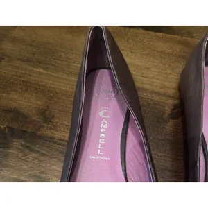 Jeffrey Campbell Horsebit Ballet Flats Brown‎ Leather Gucci Style Women's Size 9 thumbnail 7