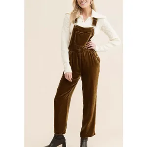 Faherty Overalls Silky Velvet Organic‎ Hippie Granola Western FLAW thumbnail 10