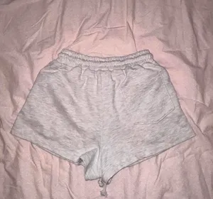 Zara Knit Lounge Shorts – Light Gray – Size S thumbnail 2