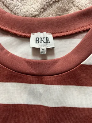 Women’s striped pullover BKE by Buckle Sweater thumbnail 3