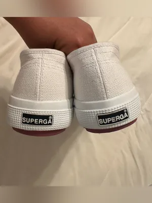 Superga Tank Multi Color Canvas Sneakers with Rainbow Eyelets - NWT - Size 8 thumbnail 6