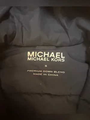 Michael Kors Black Quilted Down Blend Jacket🎈 thumbnail 4