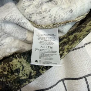 Y2K Cabelas Camo Hoodie Womens‎ Medium Green Advantage Max 1 Open Terrain Heart. thumbnail 13