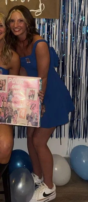 Lucy in the Sky Dress Blue thumbnail 2