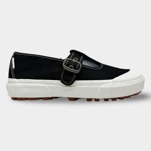 Vans Style 93 Mary Jane Black Canvas Shoes 9.5 thumbnail 2