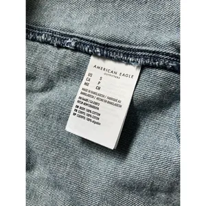American Eagle balloon sleeve denim shirt thumbnail 5