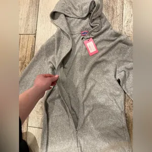 Edikted Terry Cloth Hooded Loungewear Jumpsuit thumbnail 9